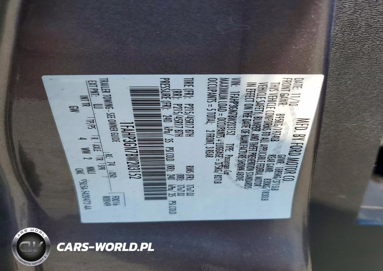 2011 Ford Focus Ses VIN:1FAHP3GN7BW203152 - 13