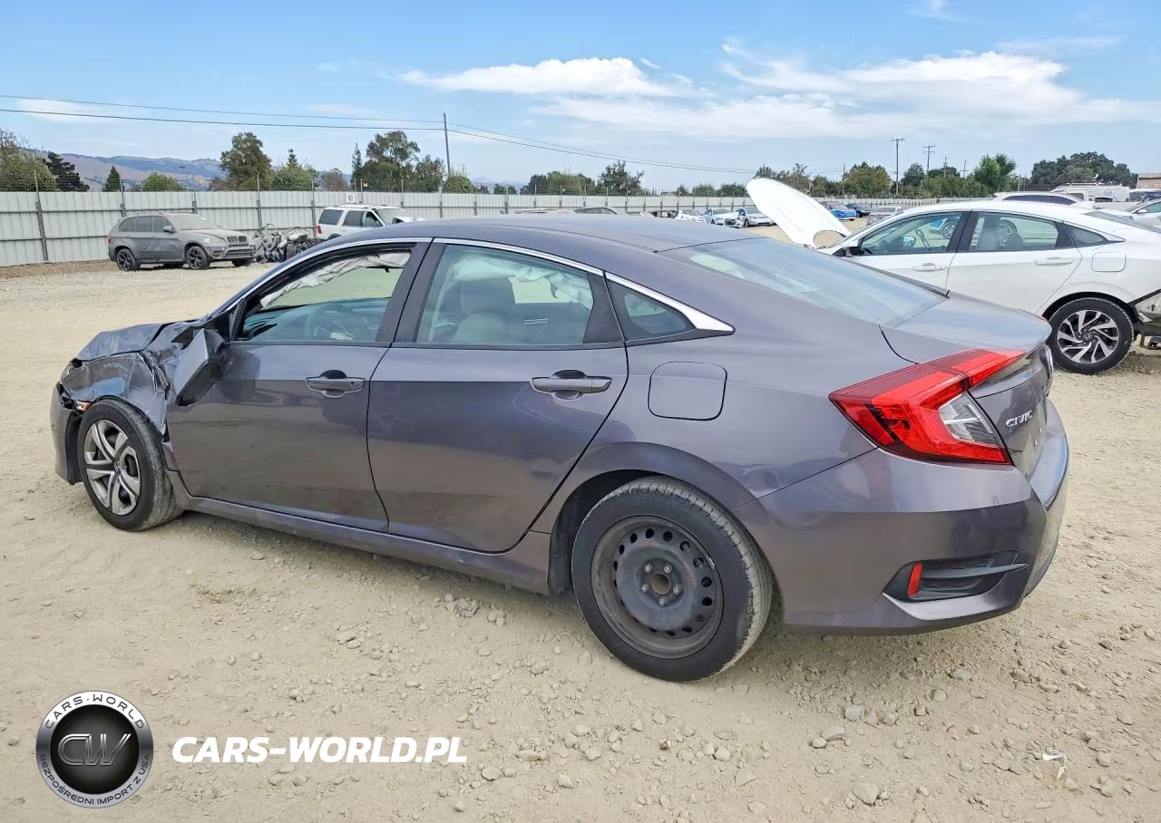2017 Honda Civic Lx VIN:19XFC2F59HE200345 - 2