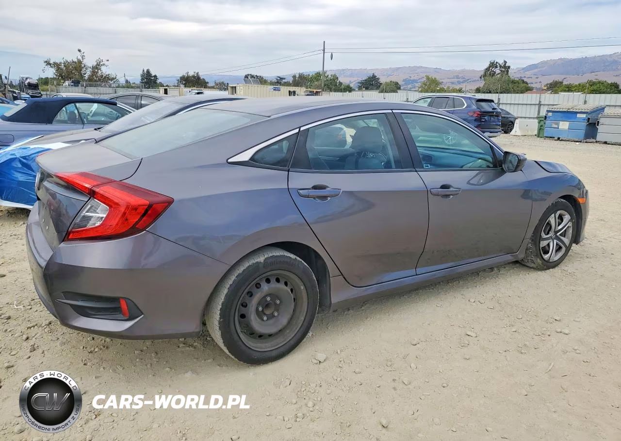 2017 Honda Civic Lx VIN:19XFC2F59HE200345 - 3
