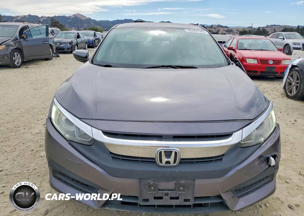 2017 Honda Civic Lx VIN:19XFC2F59HE200345 - 5