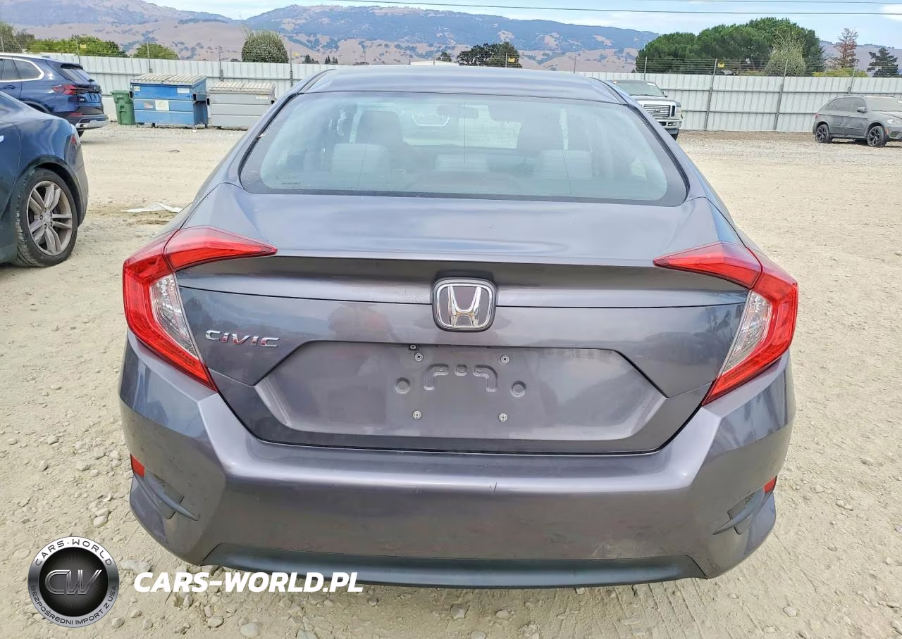 2017 Honda Civic Lx VIN:19XFC2F59HE200345 - 6