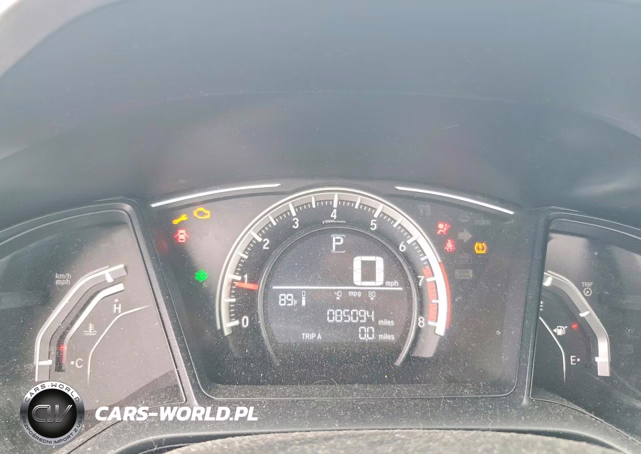 2017 Honda Civic Lx VIN:19XFC2F59HE200345 - 9