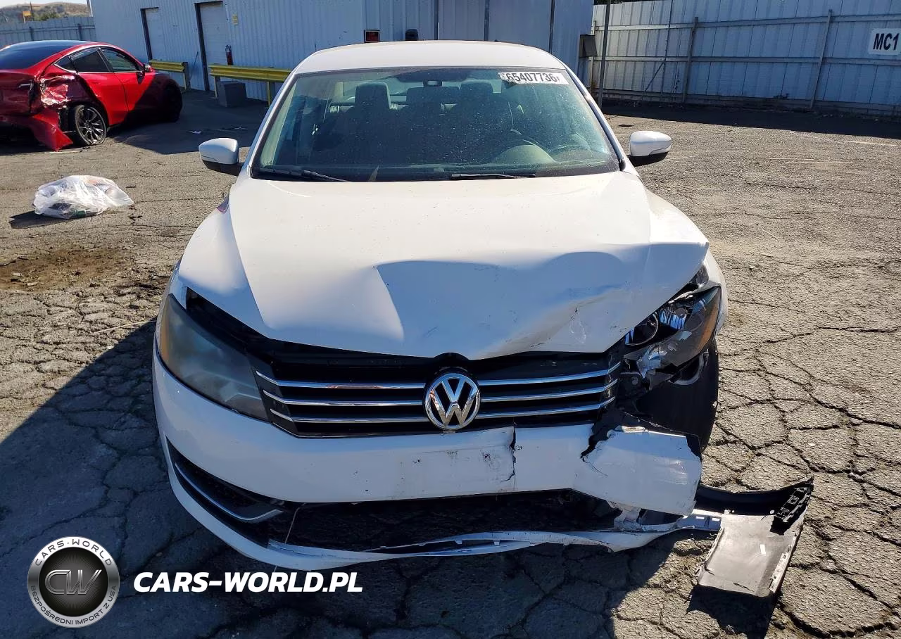 2013 Volkswagen Passat S VIN:1VWAP7A36DC124230 - 5
