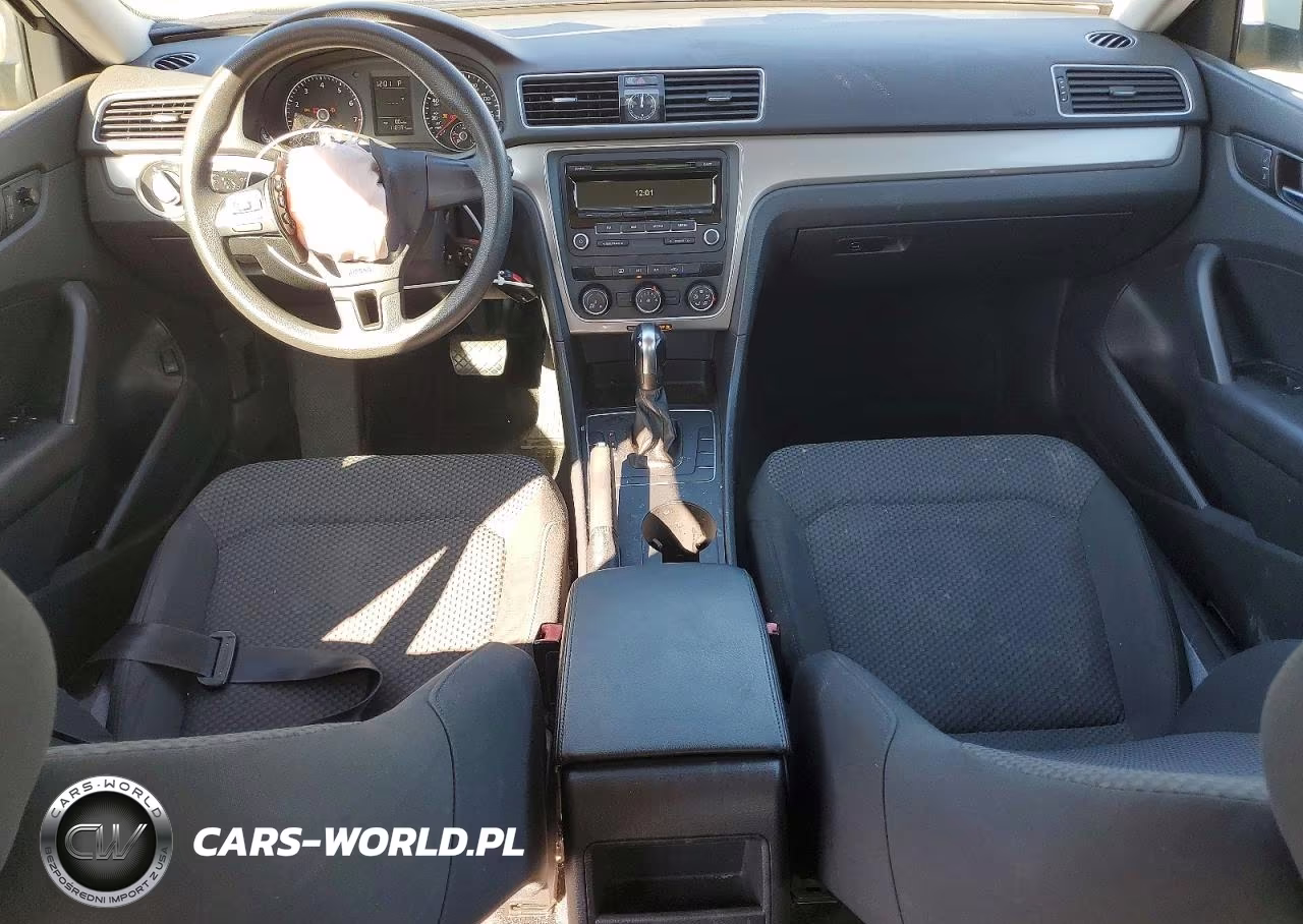 2013 Volkswagen Passat S VIN:1VWAP7A36DC124230 - 8