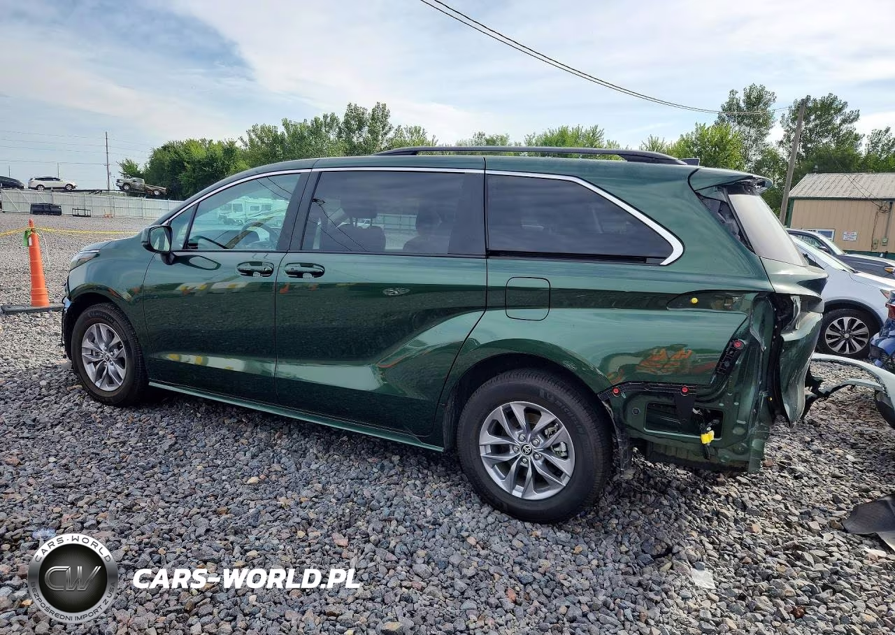 2024 Toyota Sienna Le VIN:5TDKRKEC0RS204255 - 2