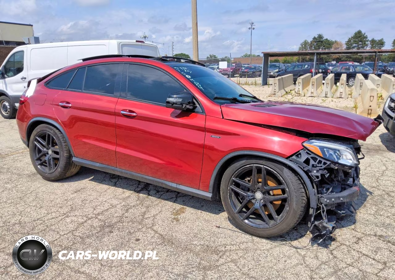 2016 Mercedes-Benz Gle Coupe 450 4Matic VIN:4JGED6EB6GA016484 - 4