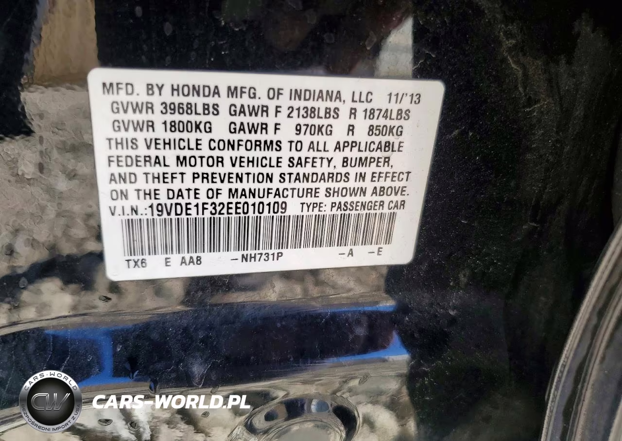 2014 Acura Ilx 20 VIN:19VDE1F32EE010109 - 12