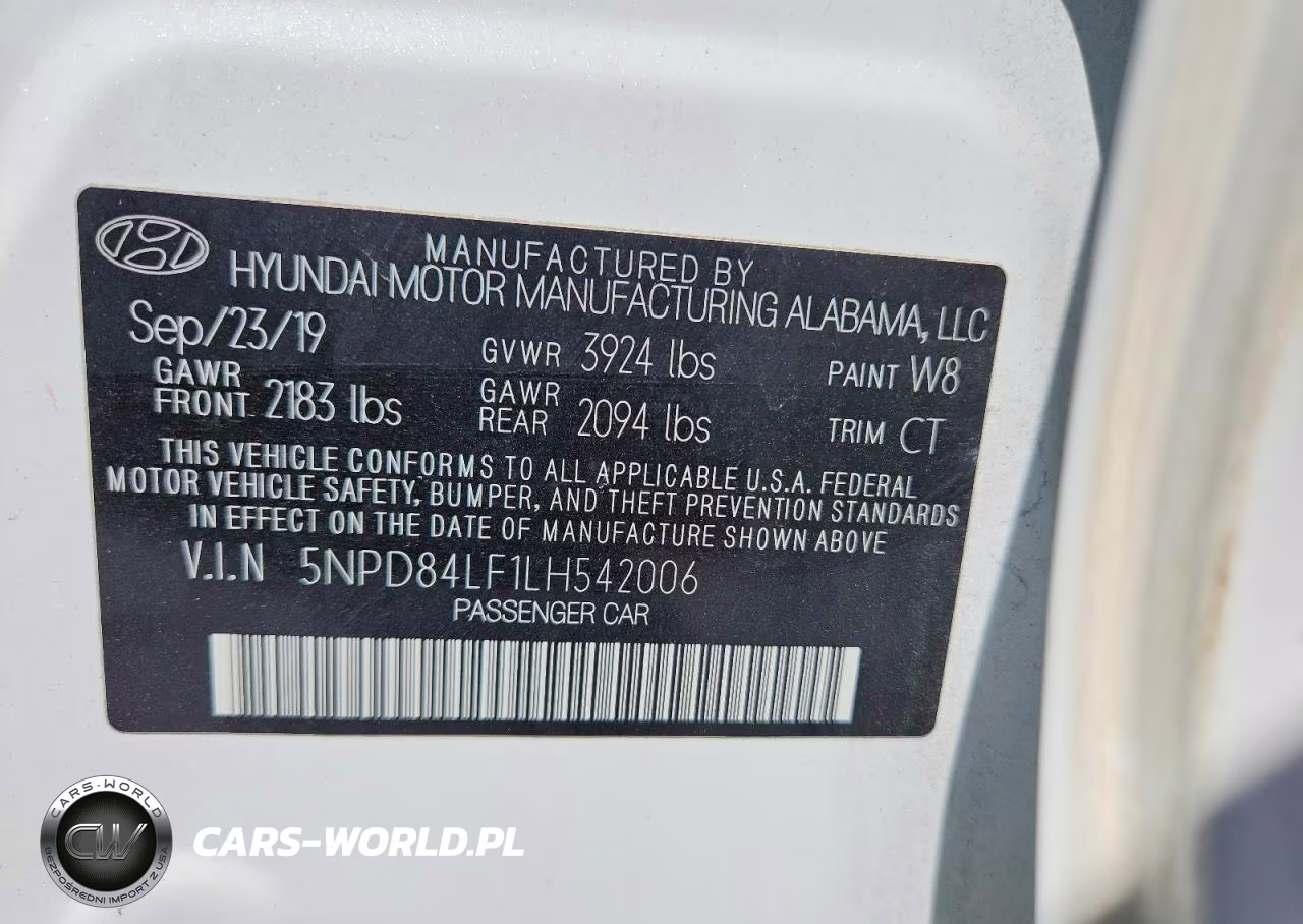 2020 Hyundai Elantra Sel VIN:5NPD84LF1LH542006 - 12
