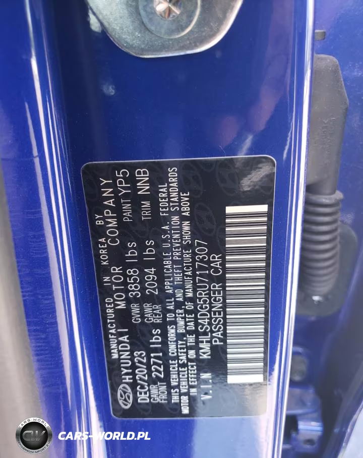 2024 Hyundai Elantra Sel VIN:KMHLS4DG5RU717307 - 13