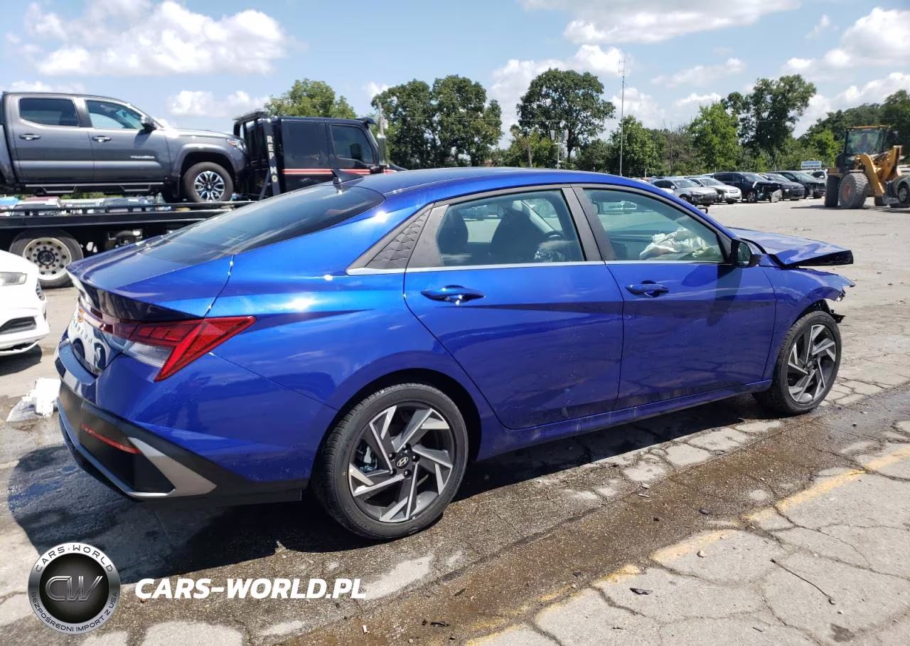 2024 Hyundai Elantra Sel VIN:KMHLS4DG5RU717307 - 3