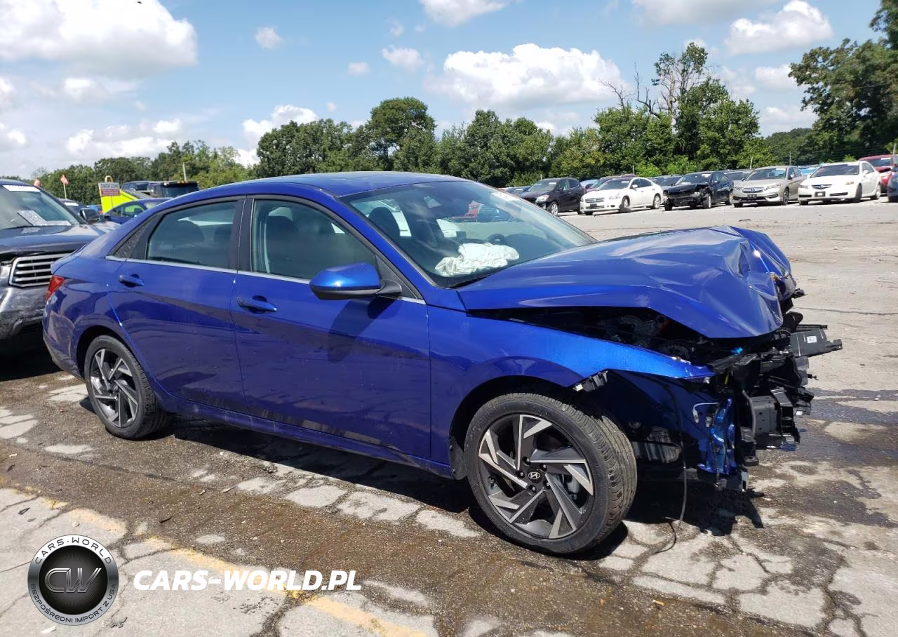 2024 Hyundai Elantra Sel VIN:KMHLS4DG5RU717307 - 4