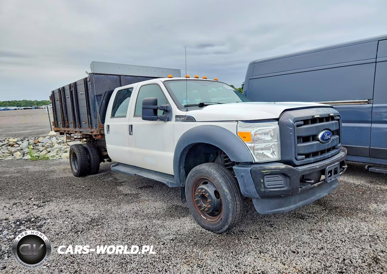 2016 Ford F450 Super Duty Flatbed Truck VIN:1FD0W4GY3GEB65096 - 4