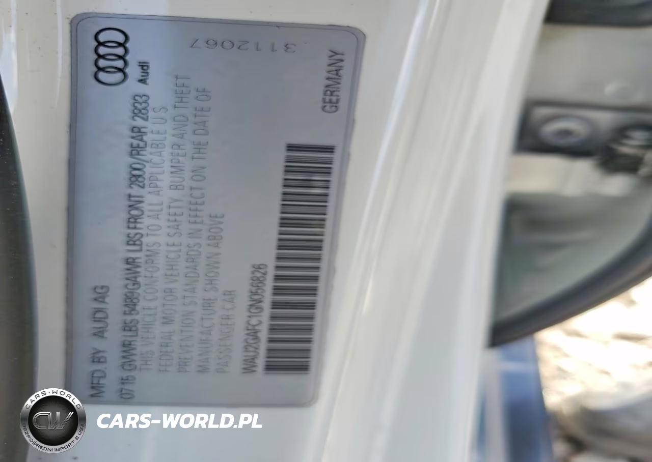 2016 Audi A7 Prestige VIN:WAU2GAFC1GN056826 - 13