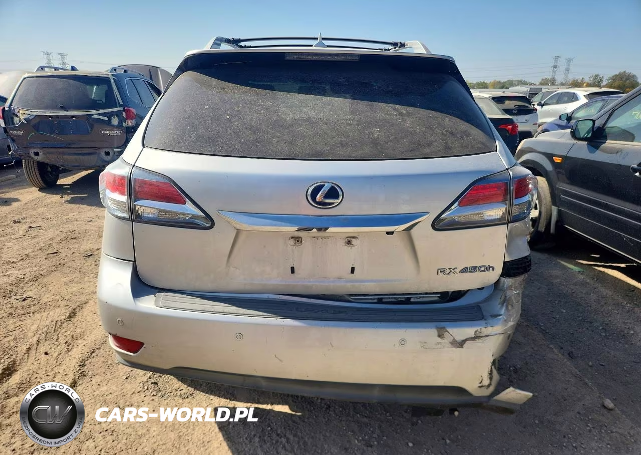 2013 Lexus Rx 450H VIN:JTJBC1BA6D2052185 - 6