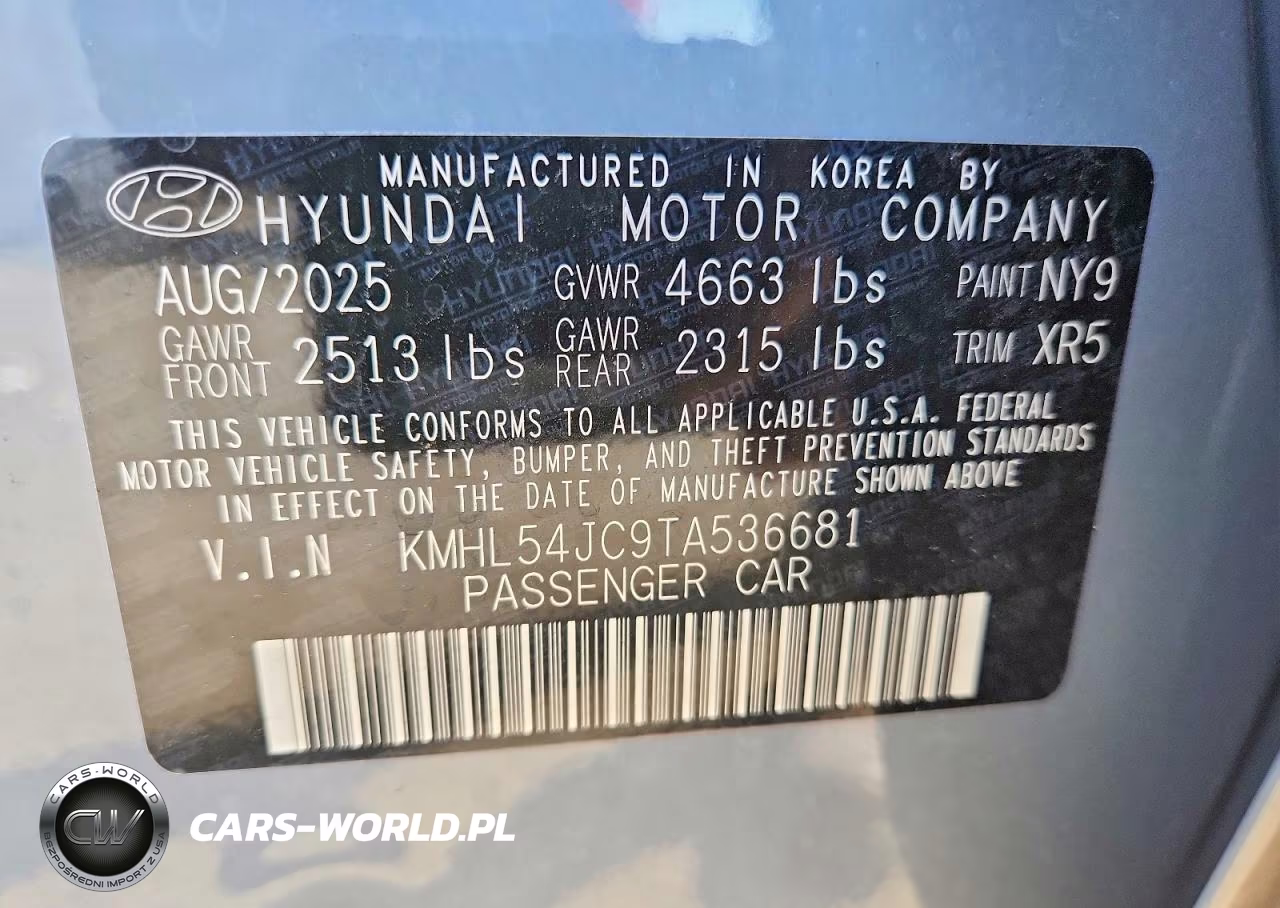 2026 Hyundai Sonata N Line VIN:KMHL54JC9TA536681 - 13