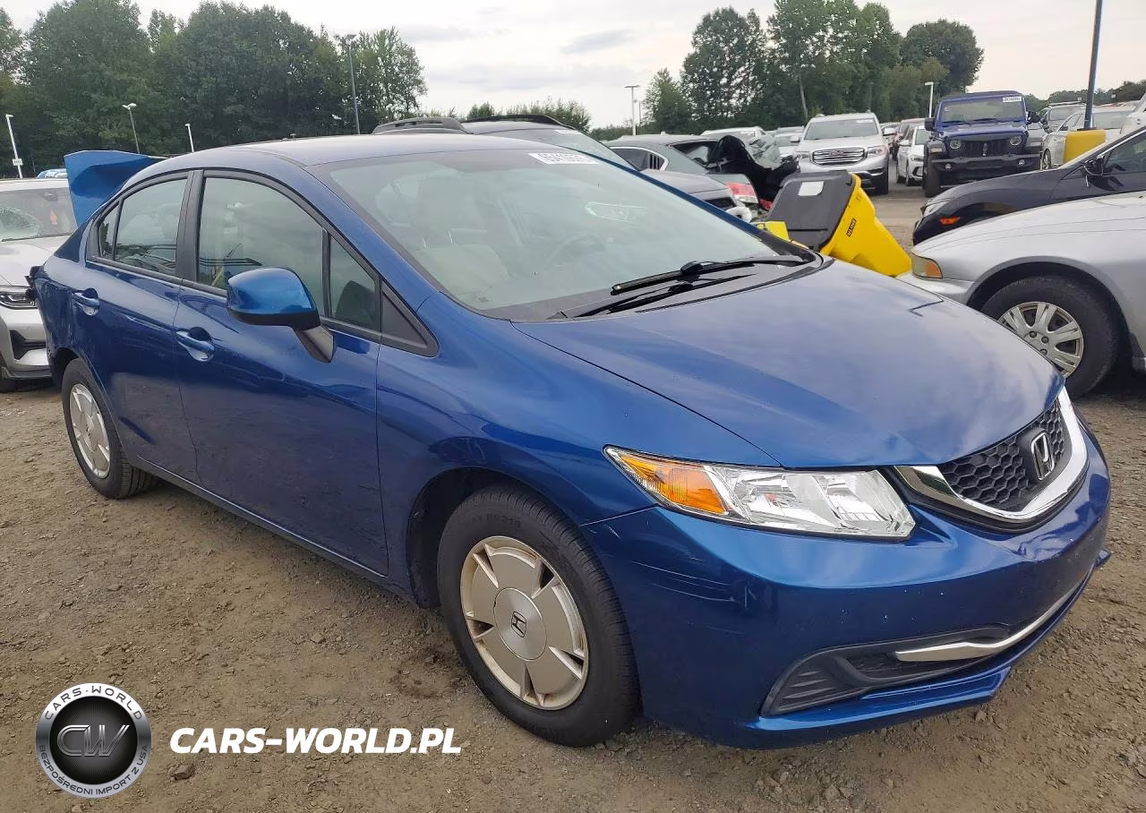 2013 Honda Civic Lx VIN:19XFB2F55DE257509 - 4