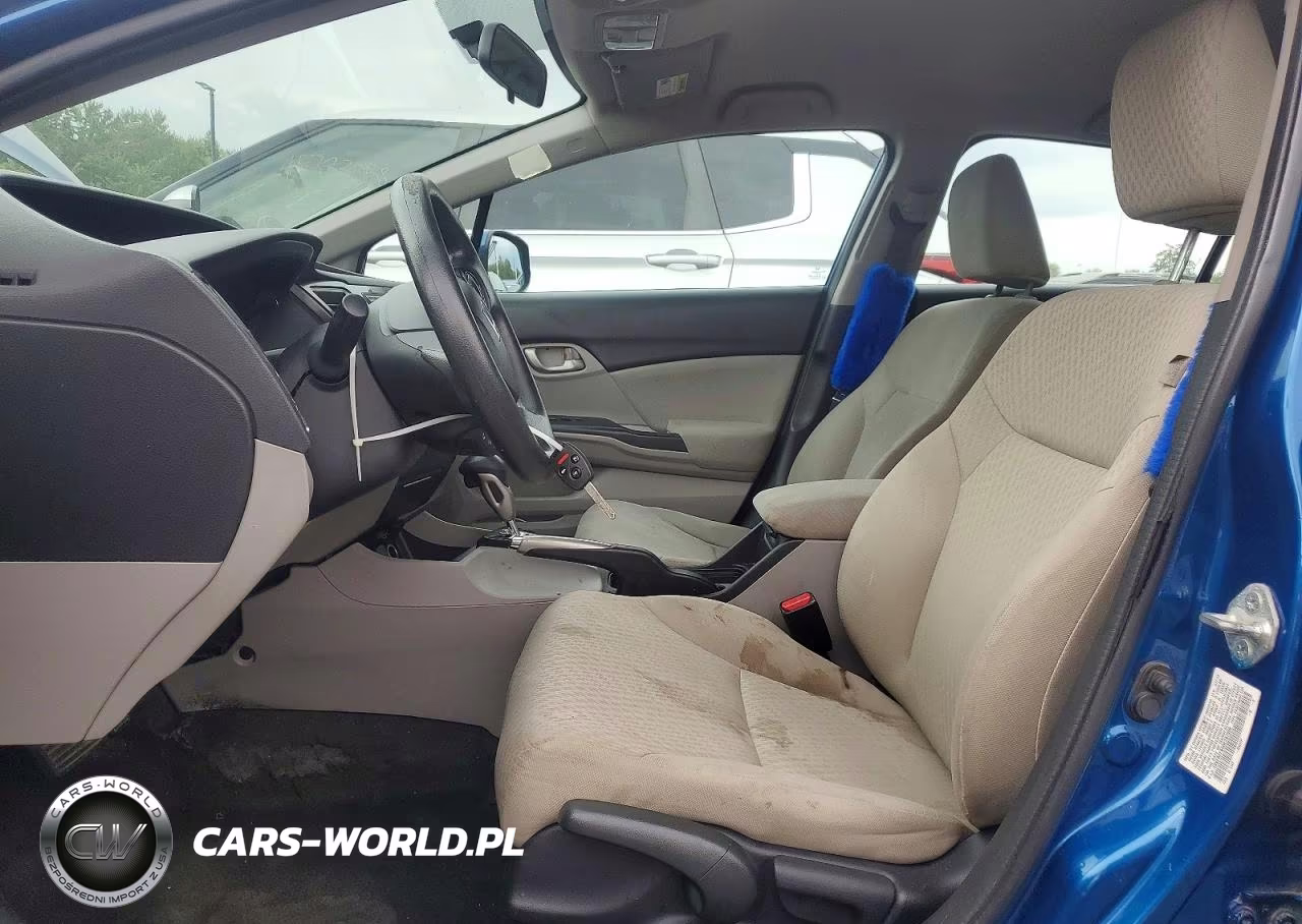 2013 Honda Civic Lx VIN:19XFB2F55DE257509 - 7