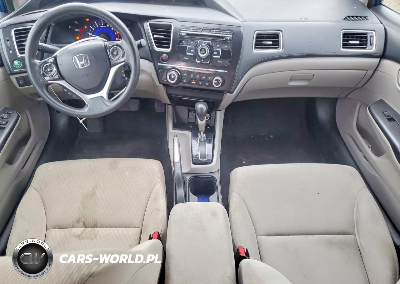2013 Honda Civic Lx VIN:19XFB2F55DE257509 - 8