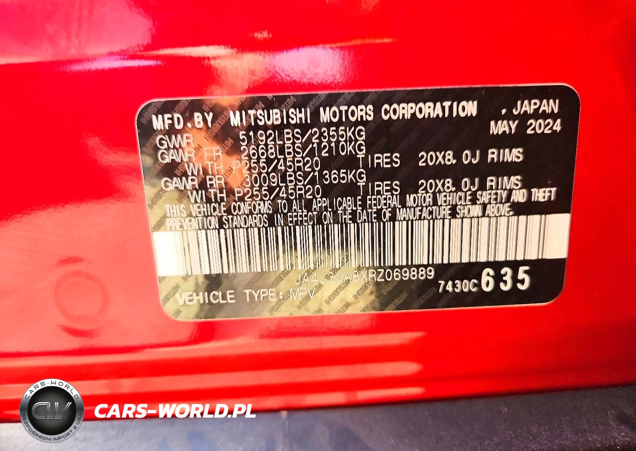 2024 Mitsubishi Outlander Se 2.5 2Wd-Se Black Edition S-Awc-Se Black Edition W-Pano Roof S-Awc VIN:JA4J3VA8XRZ069889 - 13