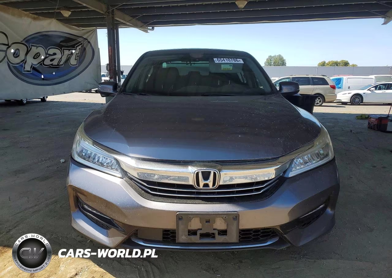 2017 Honda Accord Touring Hybrid VIN:JHMCR6F71HC004643 - 5