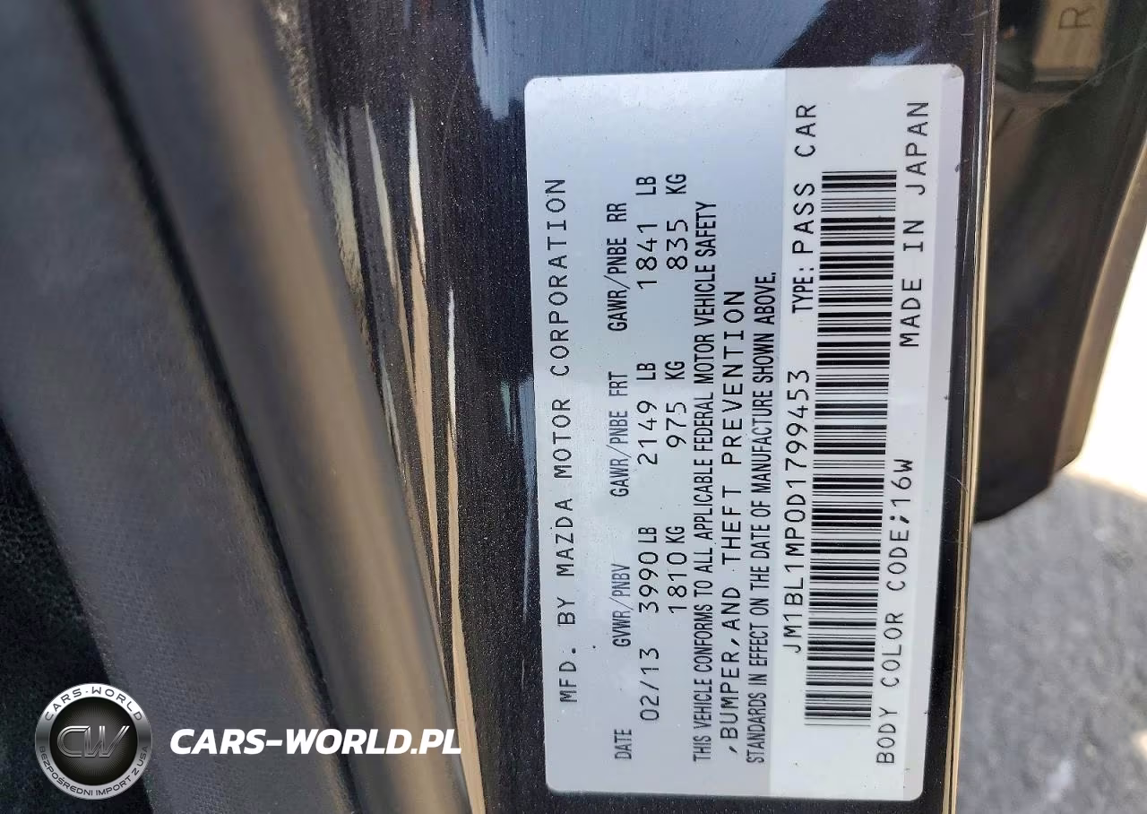 2013 Mazda 3 I VIN:JM1BL1MP0D1799453 - 13