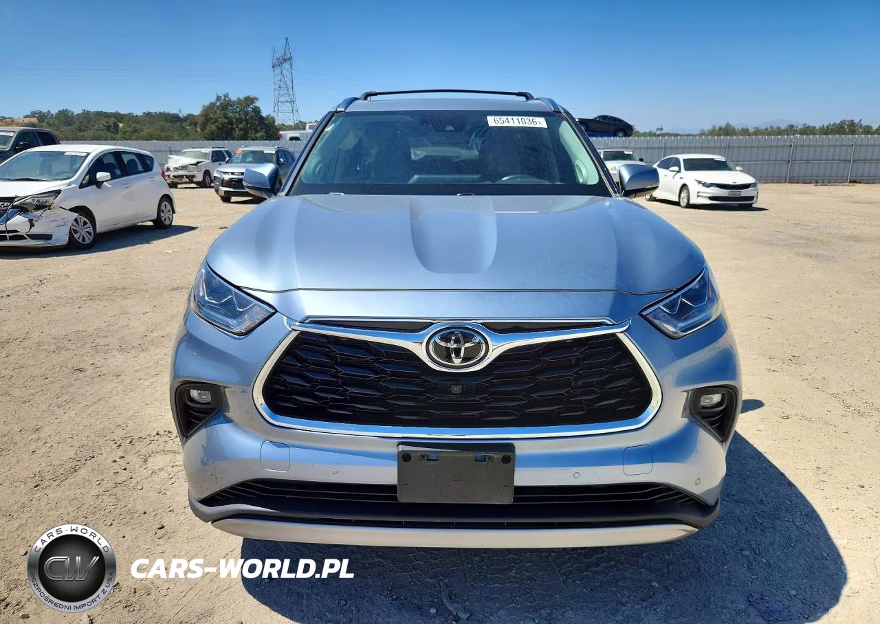 2022 Toyota Highlander Platinum VIN:5TDFZRBHXNS214456 - 5