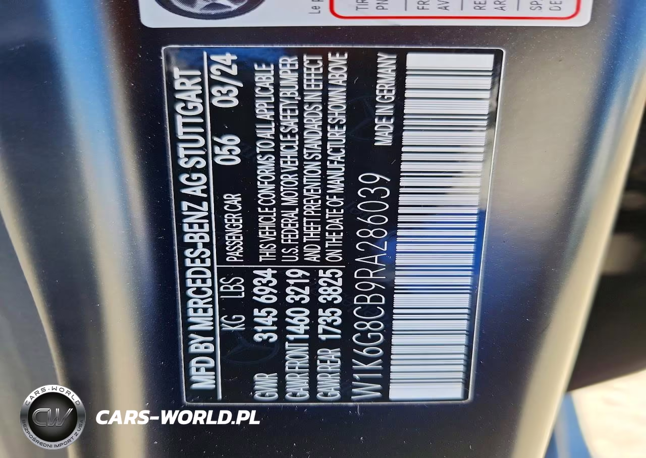 2024 Mercedes-Benz S 63 E Performance VIN:W1K6G8CB9RA286039 - 13