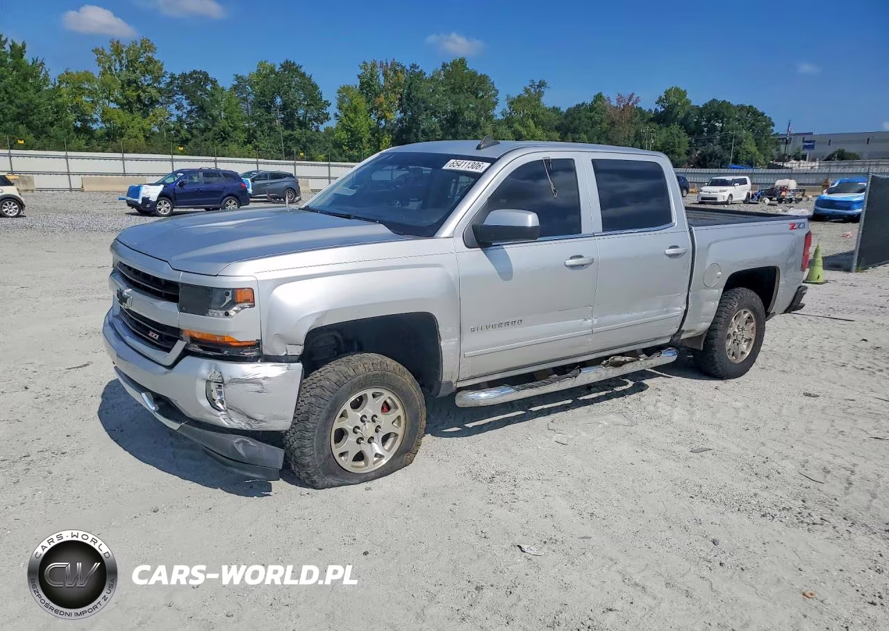 2018 Chevrolet Silverado K1500 Lt VIN:3GCUKREC1JG481554 - 1