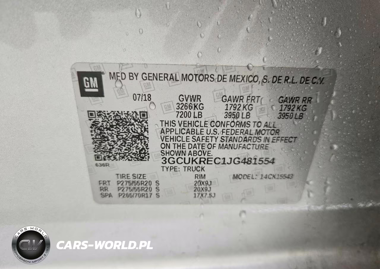2018 Chevrolet Silverado K1500 Lt VIN:3GCUKREC1JG481554 - 12
