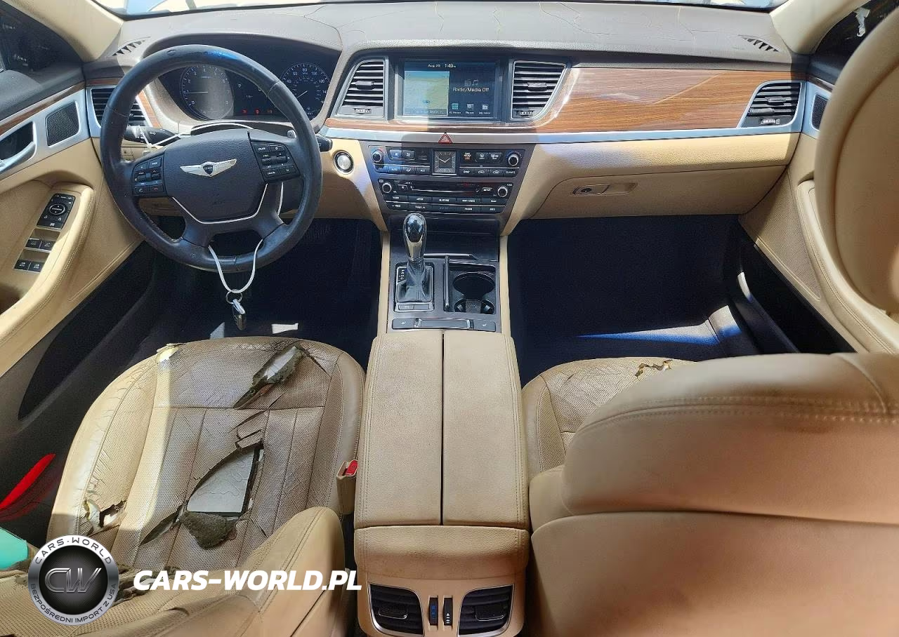 2016 Hyundai Genesis 3.8L VIN:KMHGN4JE1GU119319 - 8