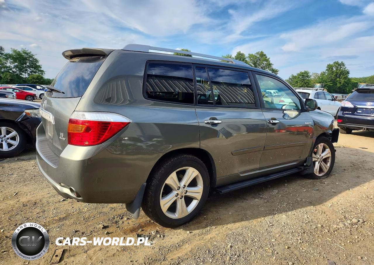 2009 Toyota Highlander Limited VIN:JTEES42A492145598 - 3