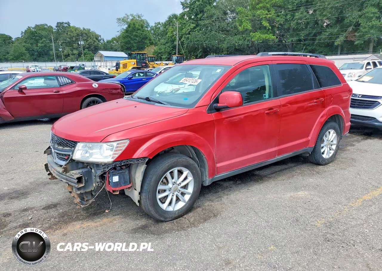 2017 Dodge Journey Sxt VIN:3C4PDCBG6HT533306 - 1
