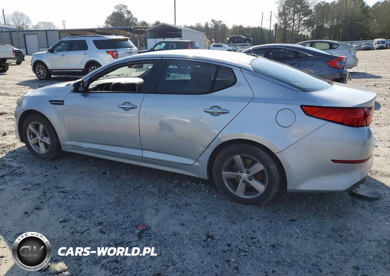 2014 Kia Optima Lx VIN:5XXGM4A70EG307826 - 2