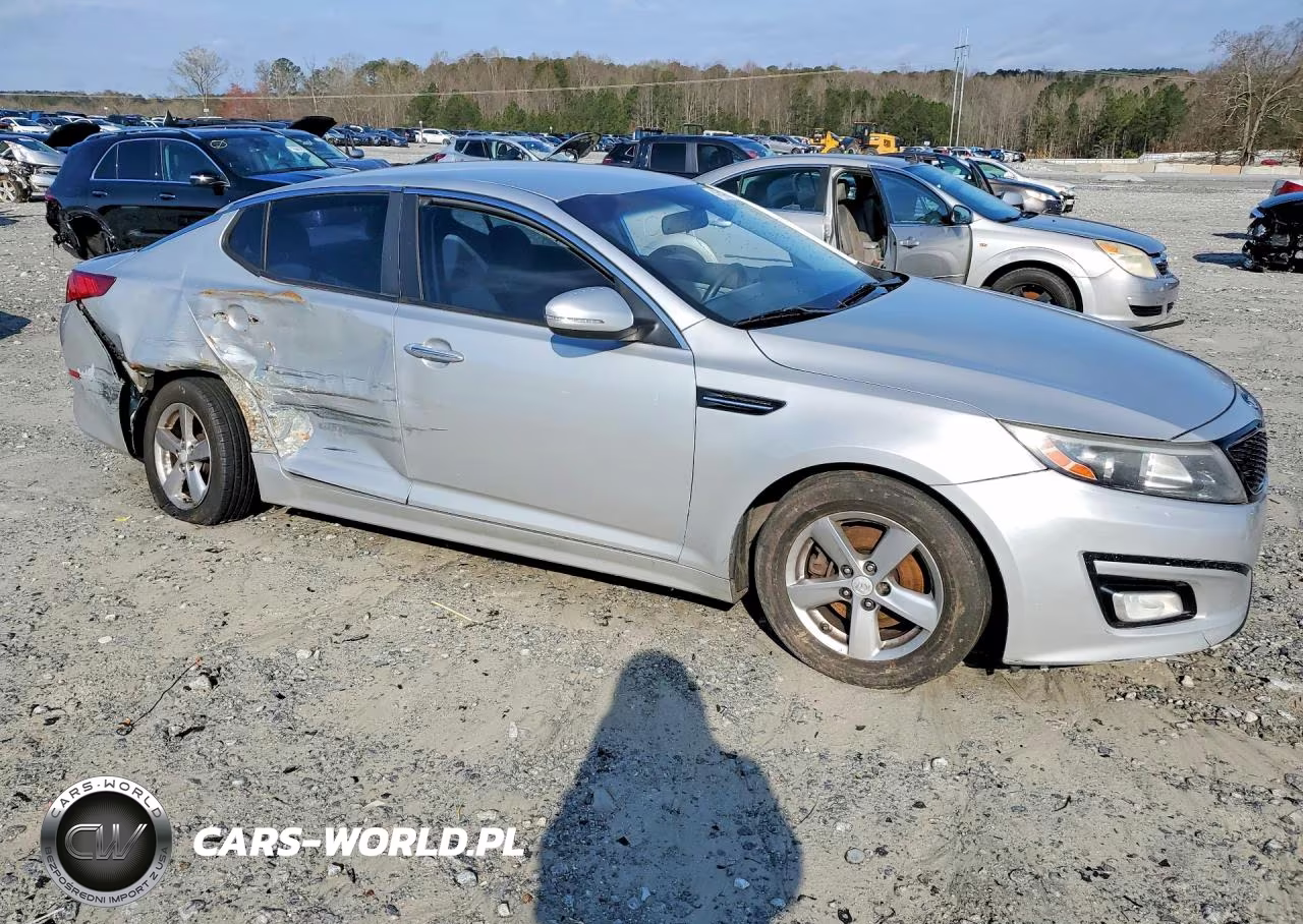 2014 Kia Optima Lx VIN:5XXGM4A70EG307826 - 4