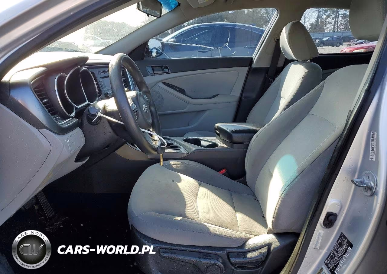 2014 Kia Optima Lx VIN:5XXGM4A70EG307826 - 7
