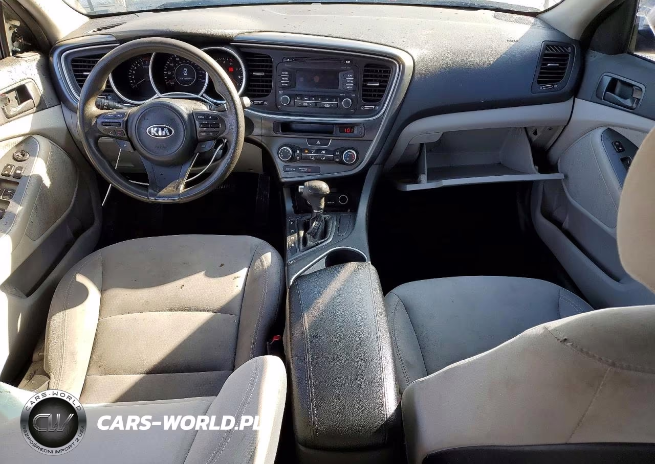 2014 Kia Optima Lx VIN:5XXGM4A70EG307826 - 8