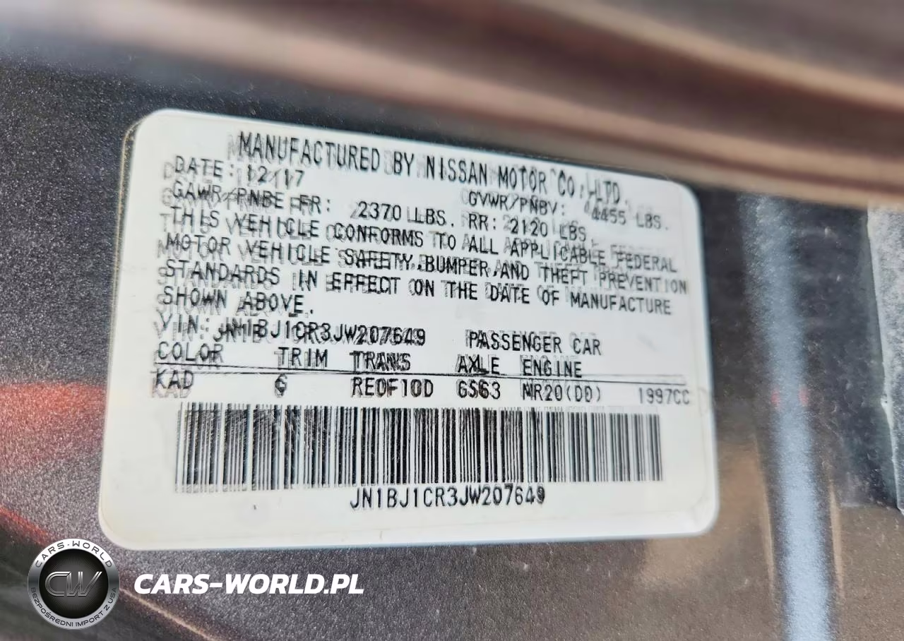 2018 Nissan Rogue Sport Sv VIN:JN1BJ1CR3JW207649 - 13