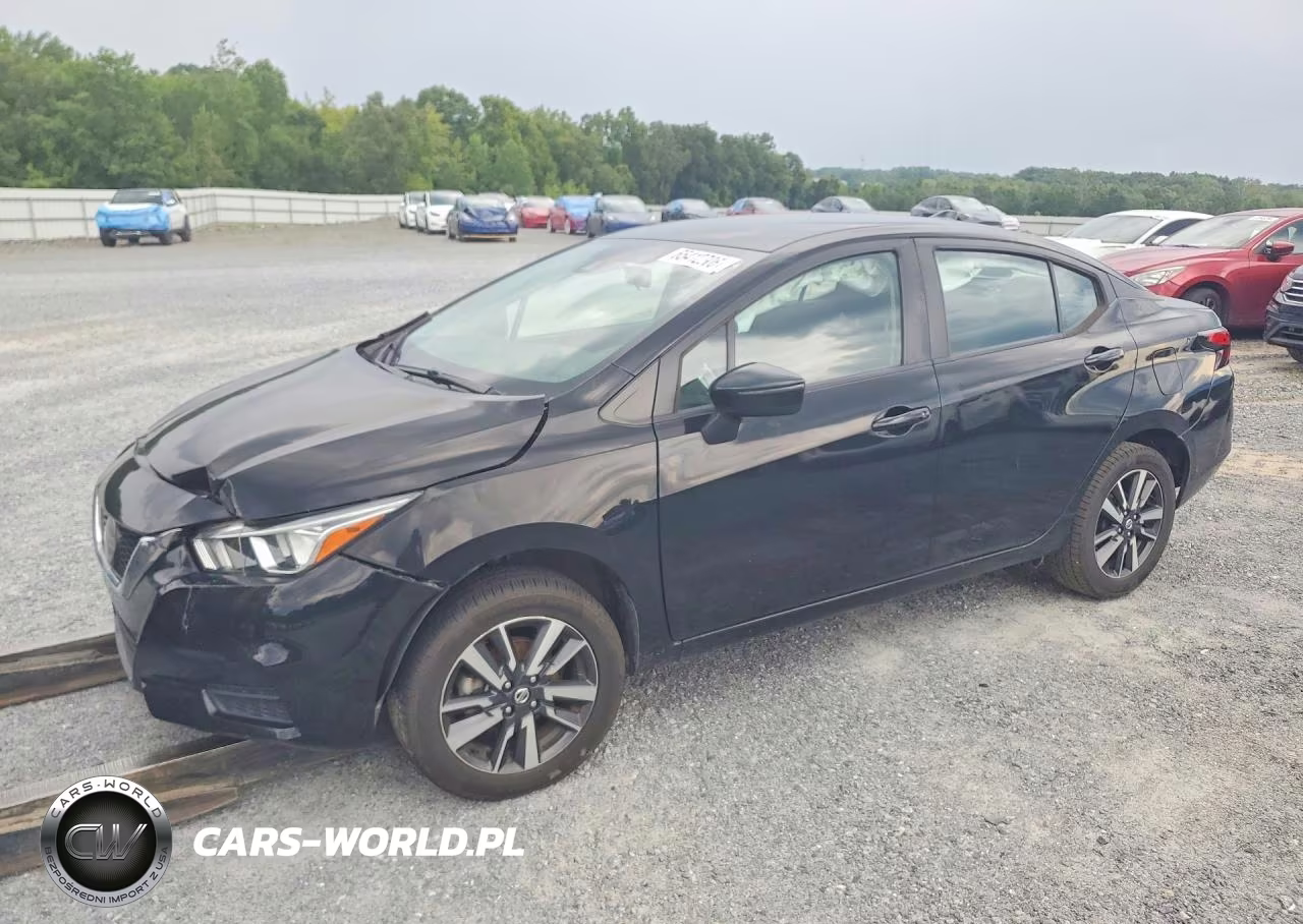2021 Nissan Versa Sv VIN:3N1CN8EV4ML869505 - 1