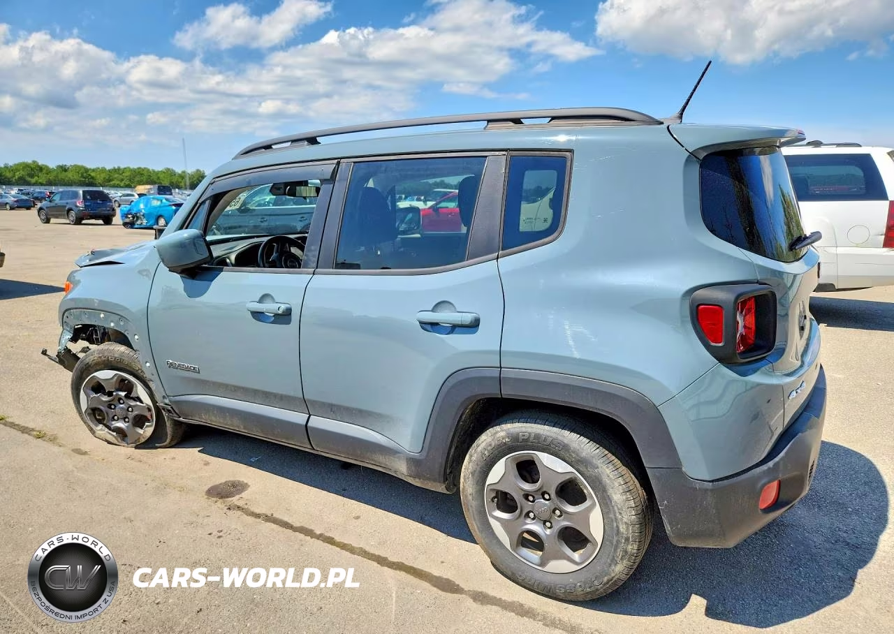2017 Jeep Renegade Latitude 4X4 VIN:ZACCJBBH7HPF93421 - 2