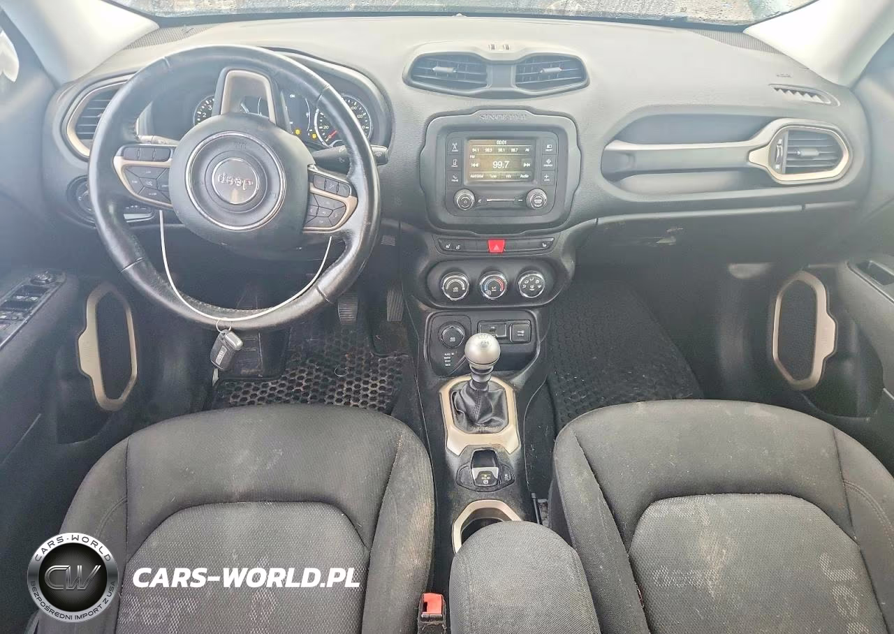 2017 Jeep Renegade Latitude 4X4 VIN:ZACCJBBH7HPF93421 - 8