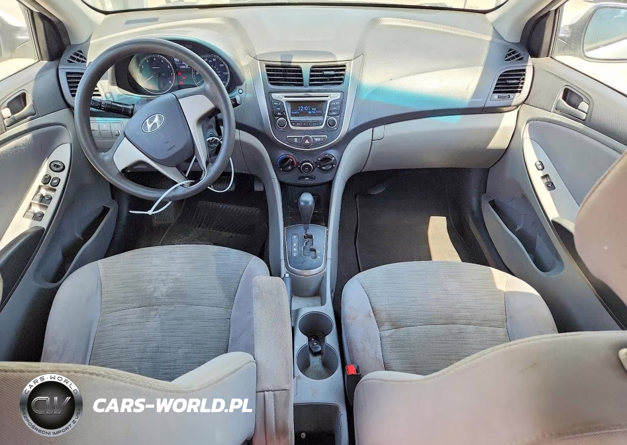2017 Hyundai Accent Se VIN:KMHCT4AE6HU395338 - 8