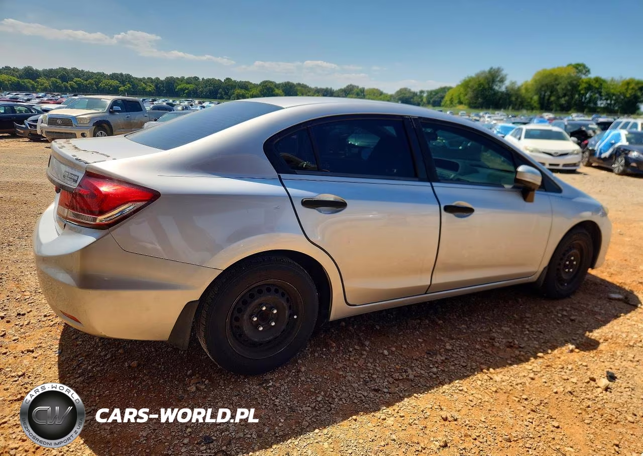 2015 Honda Civic Lx VIN:19XFB2F59FE086542 - 3