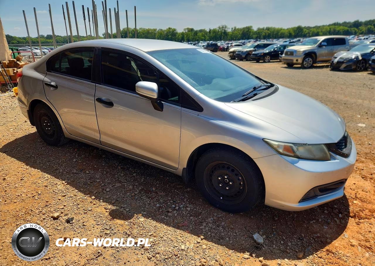 2015 Honda Civic Lx VIN:19XFB2F59FE086542 - 4