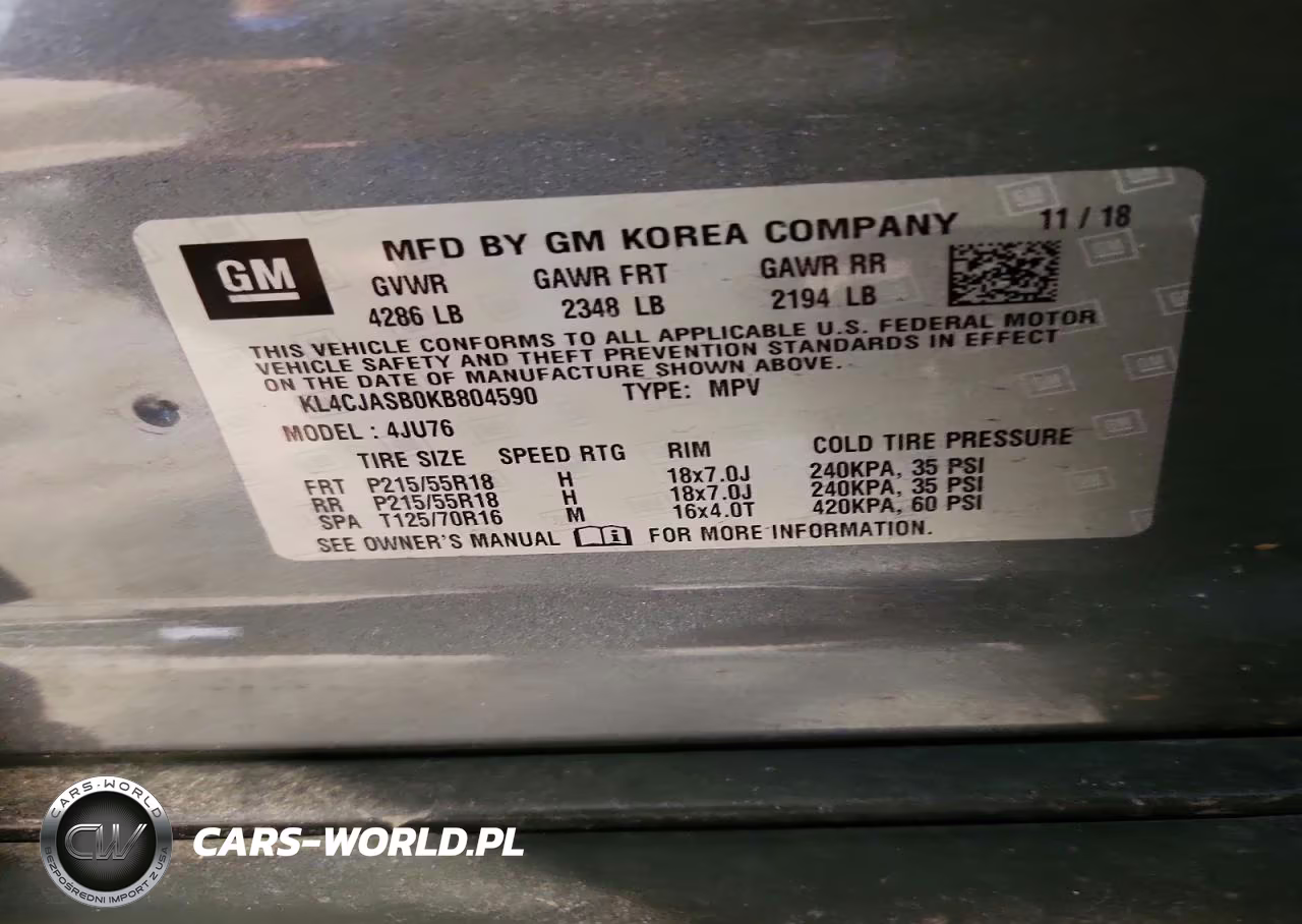 2019 Buick Encore Preferred VIN:KL4CJASB0KB804590 - 13