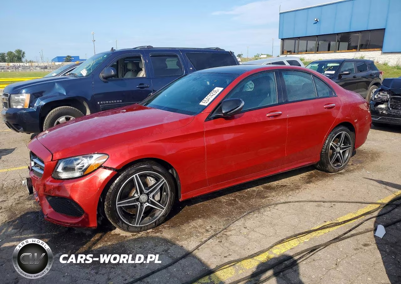 2017 Mercedes-Benz C 300 4Matic VIN:55SWF4KB0HU183393 - 1