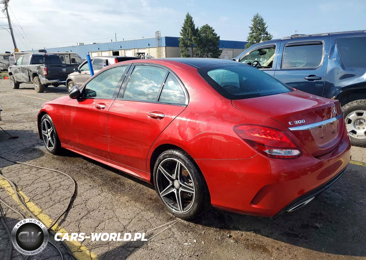 2017 Mercedes-Benz C 300 4Matic VIN:55SWF4KB0HU183393 - 2