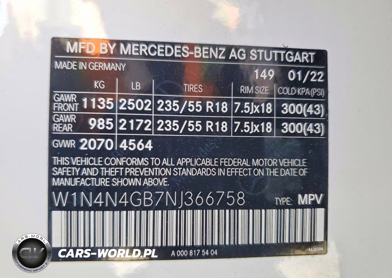 2022 Mercedes-Benz Gla 250 VIN:W1N4N4GB7NJ366758 - 13