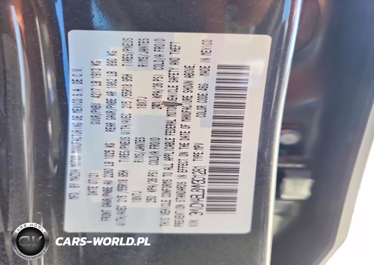 2021 Mazda Cx-30 Select VIN:3MVDMABL8MM301281 - 12