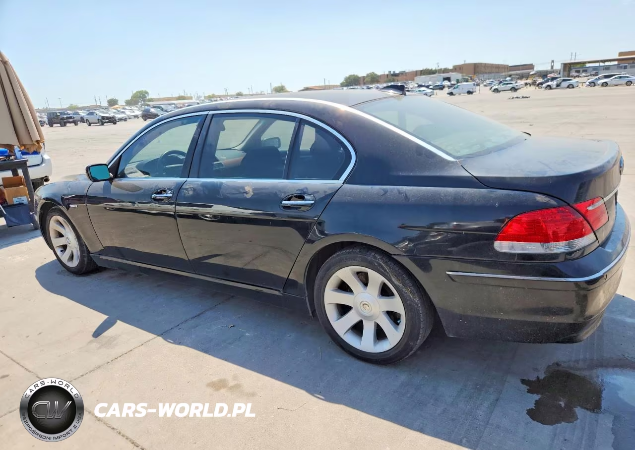 2006 BMW 750 Li VIN:WBAHN835X6DT26705 - 2