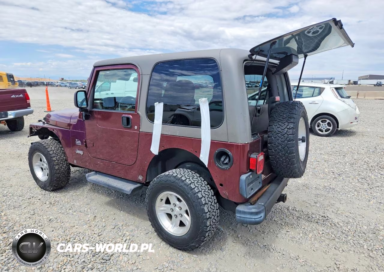 2004 Jeep Wrangler - Tj Sahara VIN:1J4FA59S84P703457 - 2